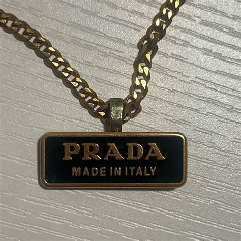 prada necklace shell|prada reworked necklace.